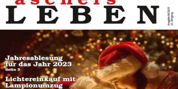 Coverbild Magazin aschersLEBEN